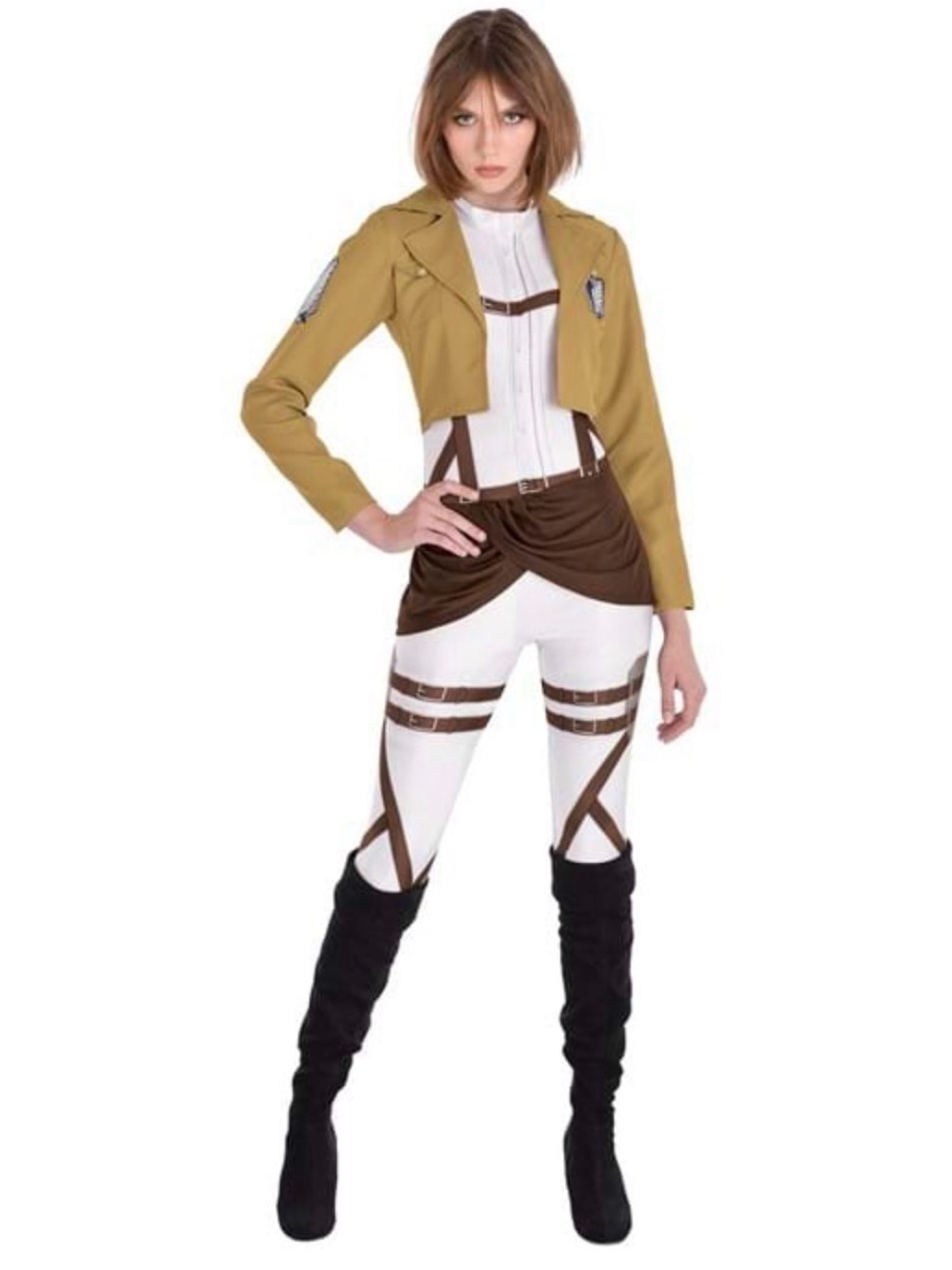 Attack on titan scout regiment adult costume. NWT large 10-12(42)